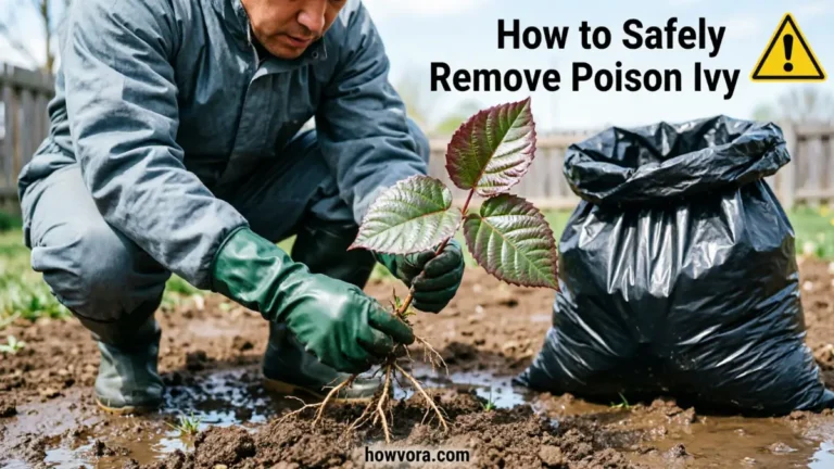 How to Safely Remove Poison Ivy