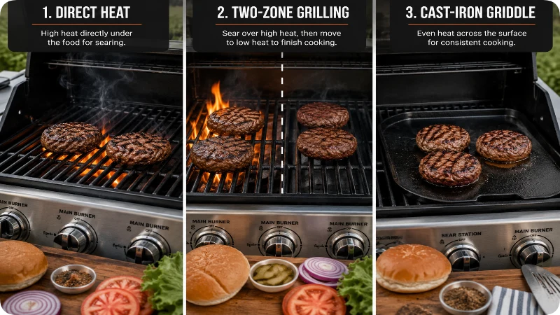 Choosing the Right Approach for How to Grill Burgers on a Gas Grill