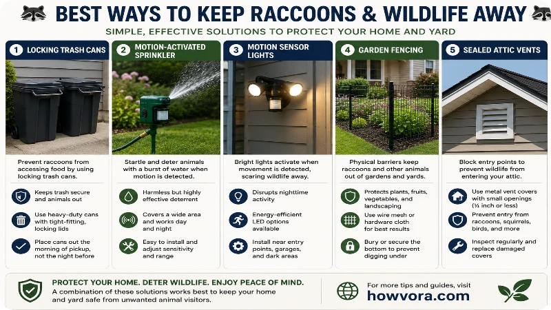 Choosing the Right Approach for How to Keep Raccoons Away