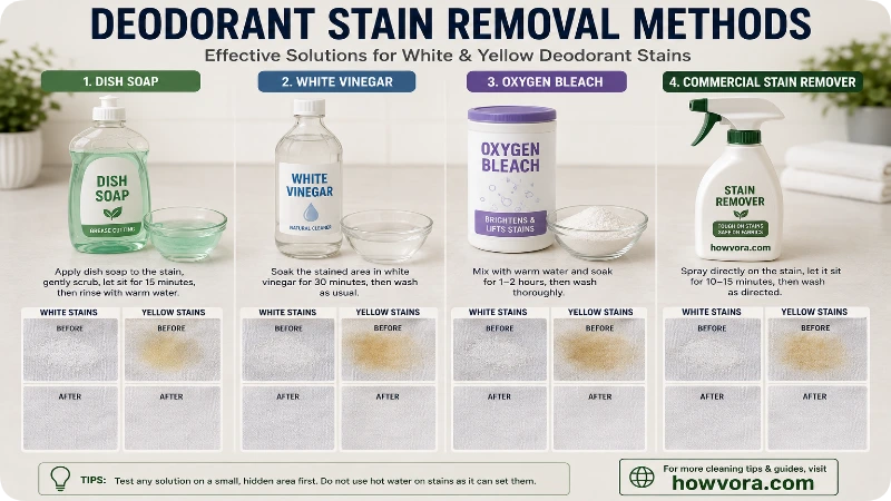 Choosing the Right Approach for how to Remove Deodorant Stains