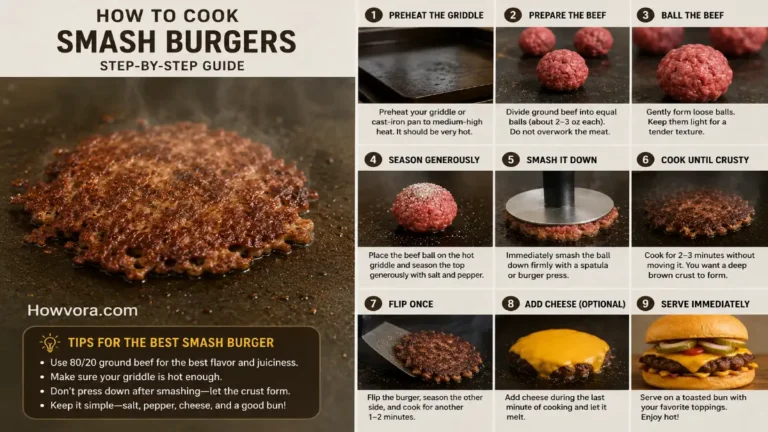 How to Cook Smash Burgers
