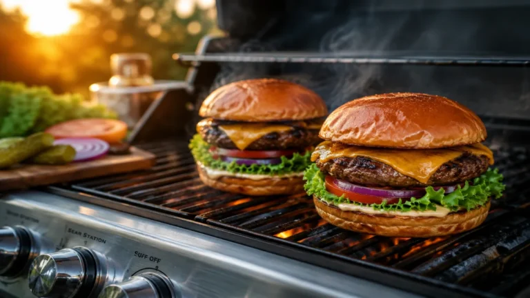 How to Grill Burgers on a Gas Grill
