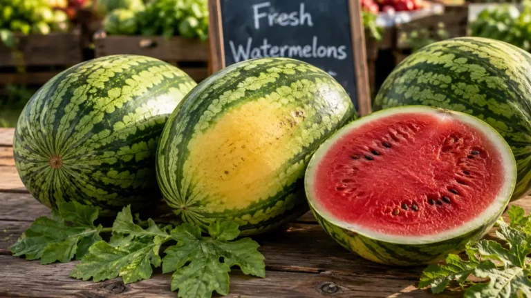 How to Tell if a Watermelon Is Ripe and Sweet