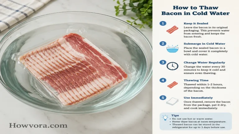 How to Thaw Bacon Fast