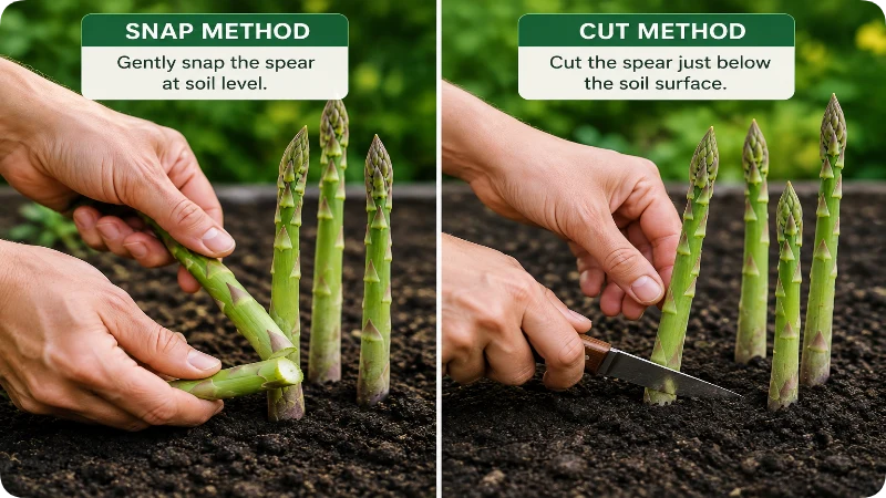 Choosing the Right Approach for How to Harvest Asparagus