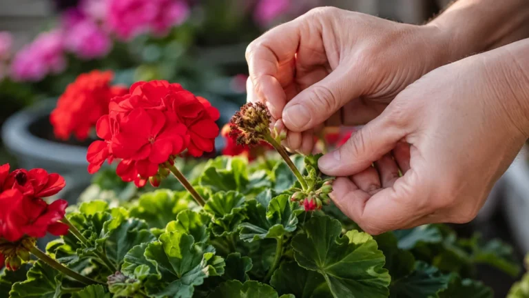 How to Deadhead Geraniums full guide