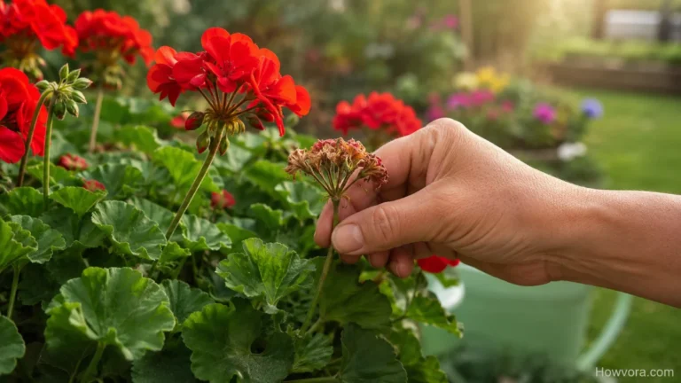 How to Deadhead Geraniums