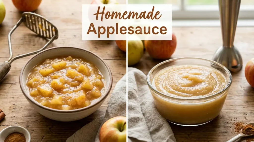 Chunky Or Smooth Applesauce