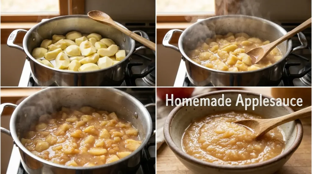 Cook Apples For Applesauce