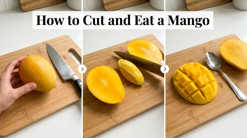Cut And Eat Mango