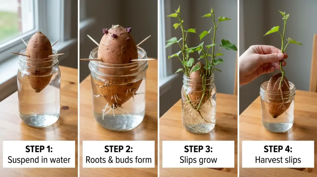 Grow Sweet Potato From Sweet Potato