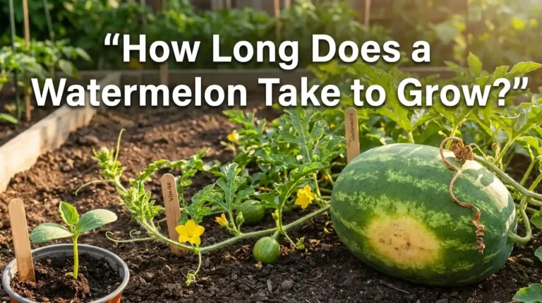 How Long Does A Watermelon Take To Grow