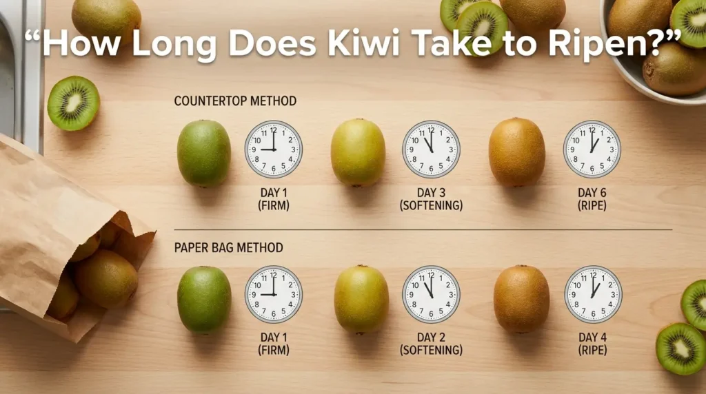 How Long Kiwi Takes To Ripen