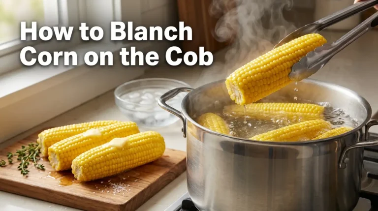 How To Blanch Corn