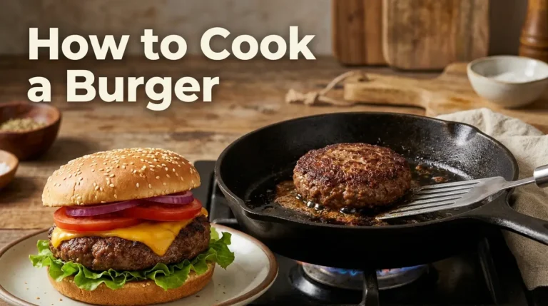 How To Cook Burger