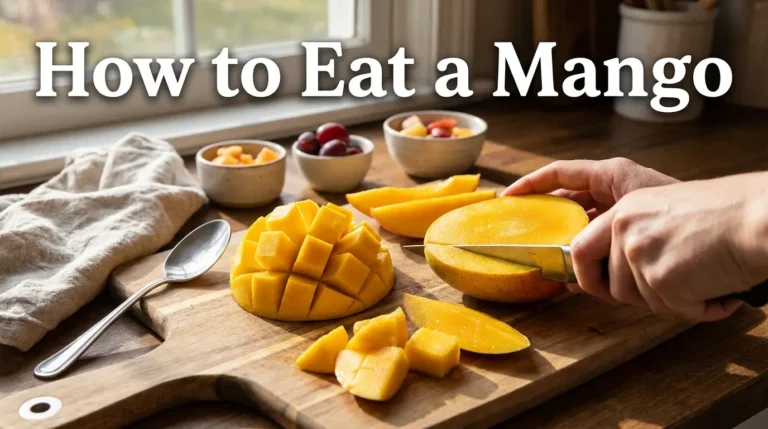 How To Eat A Mango