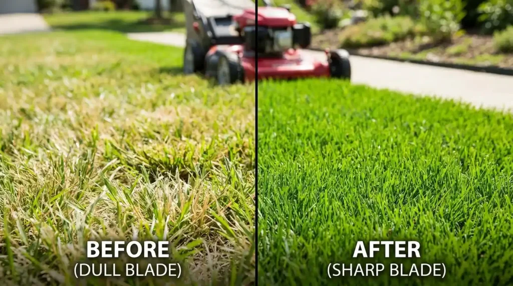 Lawn Mower Blade Sharpening Benefits