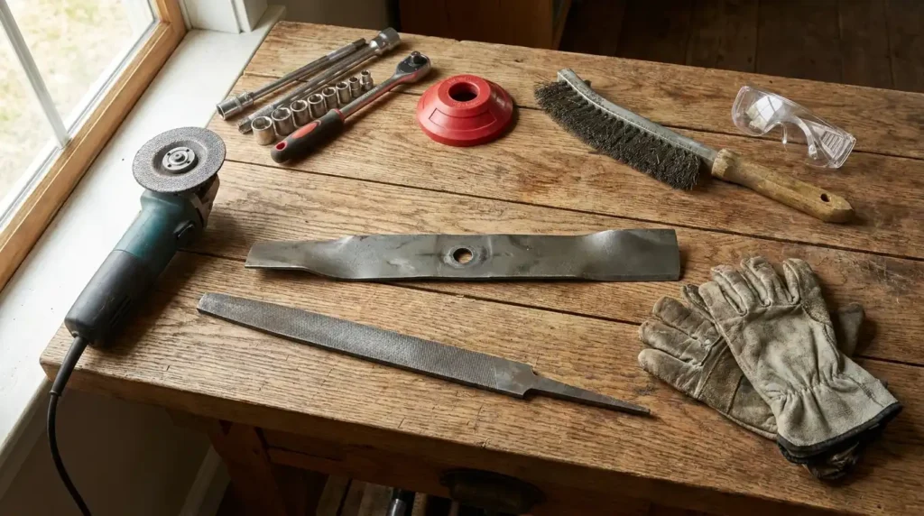 Lawn Mower Blade Sharpening Tools