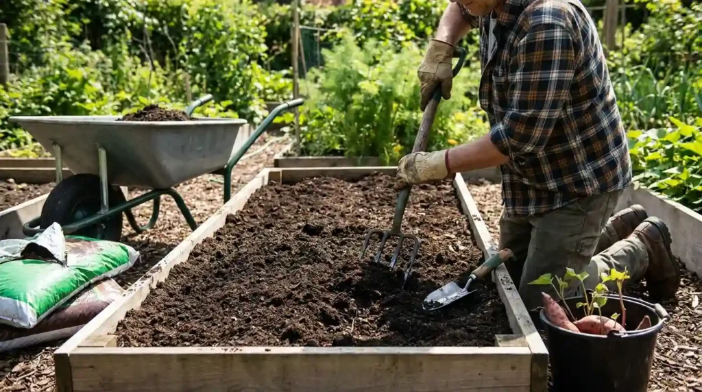 Prepare Soil For Sweet Potatoes