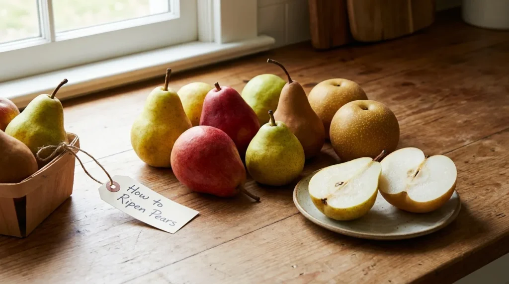Ripen Different Types Of Pears