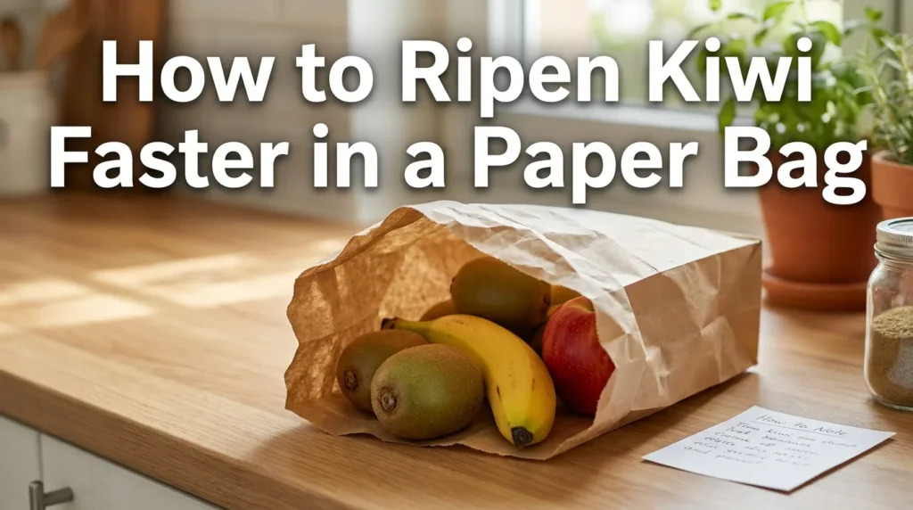 Ripen Kiwi Faster Paper Bag