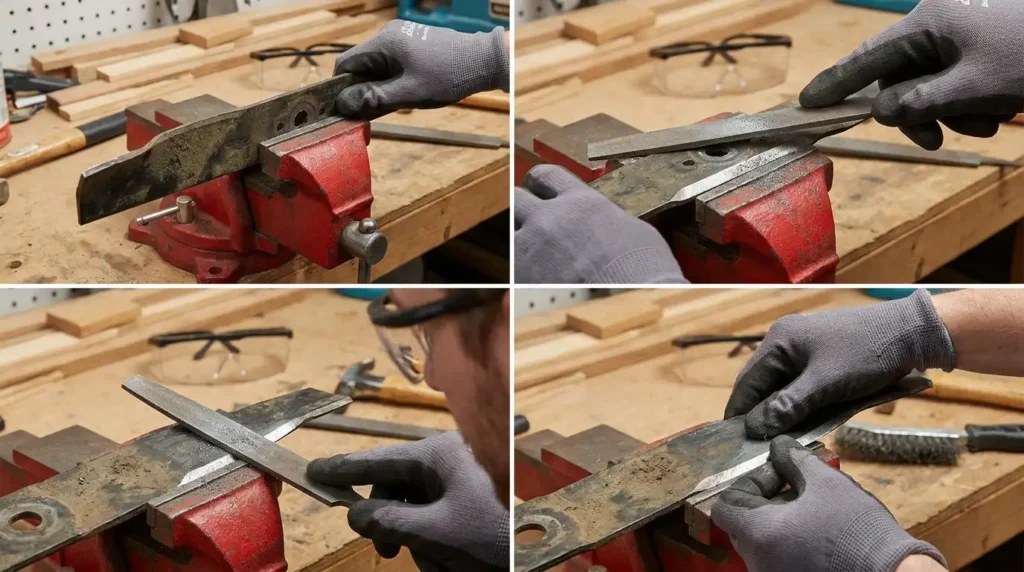 sharpen-lawn-mower-blade-step-by-step