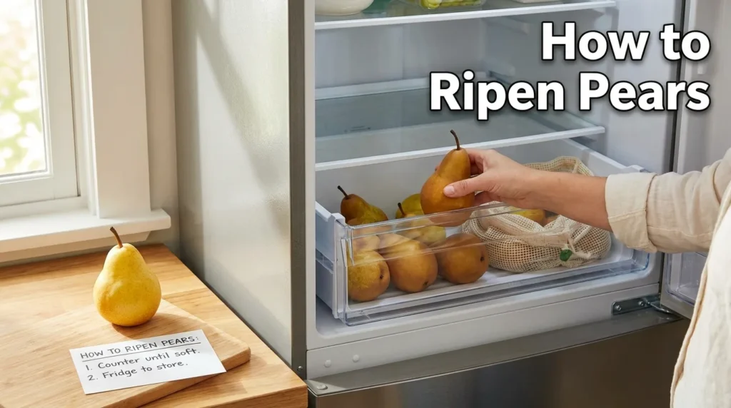 Store Ripe Pears