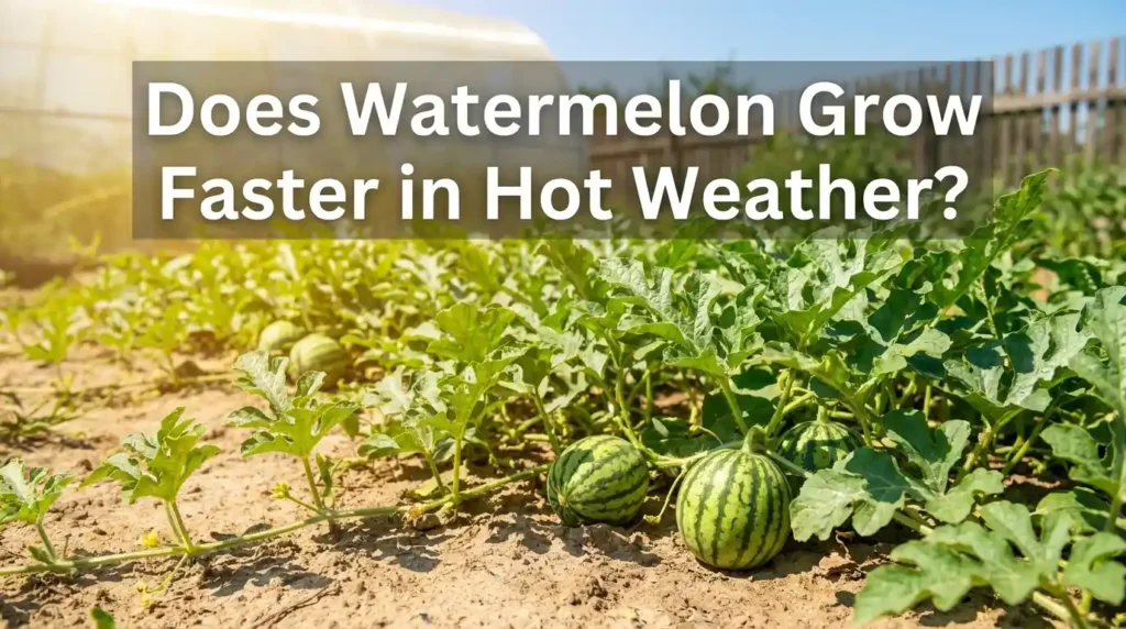 Watermelon Growing Conditions