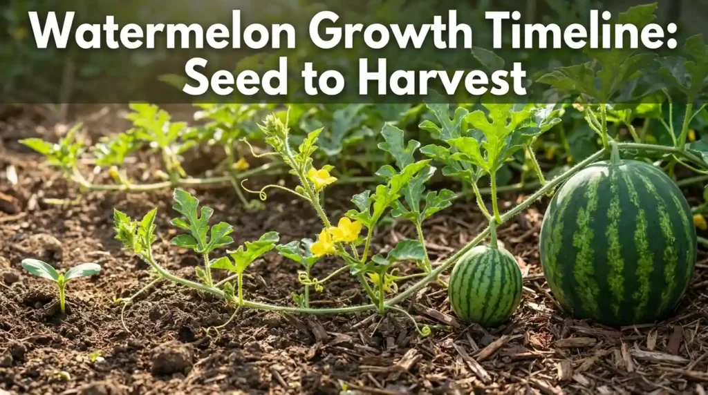 Watermelon Growth Timeline