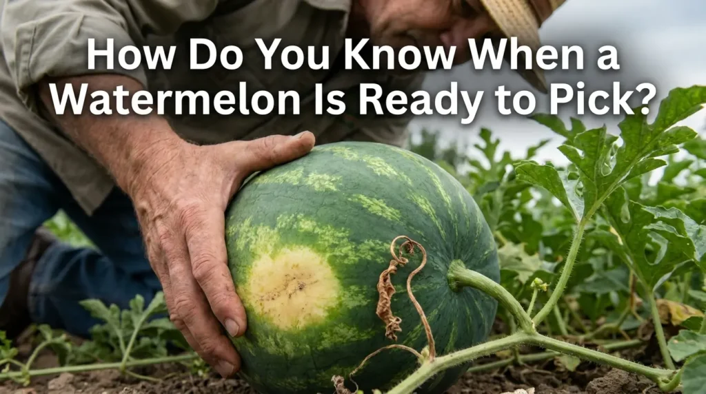 When Watermelon Is Ready To Pick