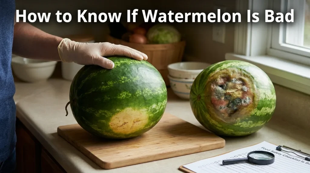Whole Watermelon Spoilage Test